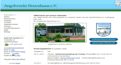 Desktop Screenshot of angelverein-neuenhaus.de